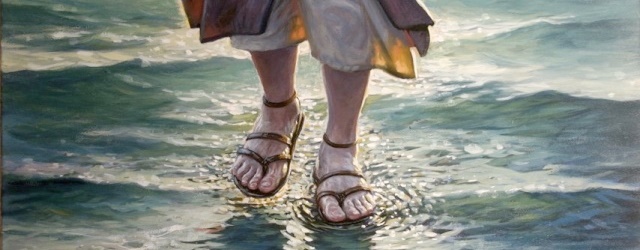 Resultado de imagem para jesus caminhas sobre as aguas